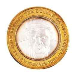 .999 Silver New York New York Casino Las Vegas, NV $10 Limited Edition Gaming Token