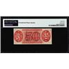 Image 2 : 1863 Fifty Cents Third Issue Fractional Note Fr.1326 PMG Choice Uncirculated 64EPQ