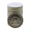 Image 2 : Roll of (20) Brilliant Uncirculated 1963 Franklin Half Dollar Coins