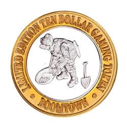 .999 Silver Boomtown Las Vegas, NV $10 Casino Limited Edition Gaming Token