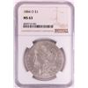 Image 1 : 1884-O $1 Morgan Silver Dollar Coin NGC MS63