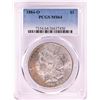 Image 1 : 1884-O $1 Morgan Silver Dollar Coin PCGS MS64 Nice Toning