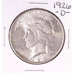 1926-D $1 Peace Silver Dollar Coin