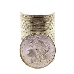 Roll of (20) Brilliant Uncirculated 1900 $1 Morgan Silver Dollar Coins