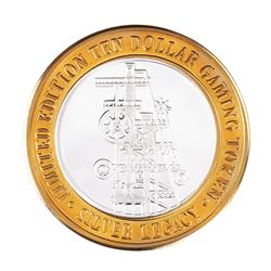 .999 Silver Silver Legacy Reno, Nevada $10 Casino Limited Edition Gaming Token