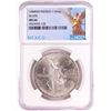 Image 1 : 1984Mo Mexico 1 Onza Libertad Silver Coin NGC MS66