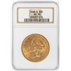 Image 1 : 1868-S $20 Liberty Head Double Eagle Gold Coin NGC AU58