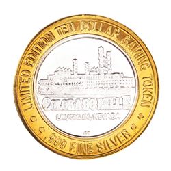 .999 Silver Colorado Belle Laughlin, Nevada $10 Casino Limited Edition Gaming Token