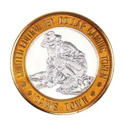 .999 Silver Sam's Town Las Vegas $10 Limited Edition Casino Gaming Token