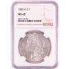 Image 1 : 1885-O $1 Morgan Silver Dollar Coin NGC MS63