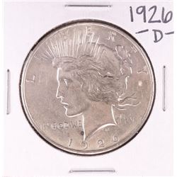 1926-D $1 Peace Silver Dollar Coin