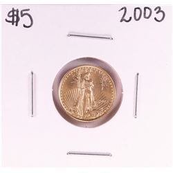 2003 $5 American Gold Eagle Coin