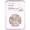 Image 1 : 1951-S Franklin Half Dollar Coin NGC MS63FBL