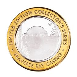 .999 Silver Traverse Bay Casino Peshawbestown, MI $10 Limited Edition Gaming Token
