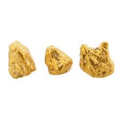 Lot of Gold Nuggets 3.00 Grams Gold Weight