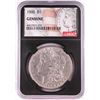 Image 1 : 1900 $1 Morgan Silver Dollar Coin NGC Genuine