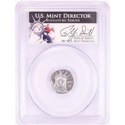 1997-W $10 Proof American Platinum Eagle Coin PCGS PR69DCAM Mint Director Signature
