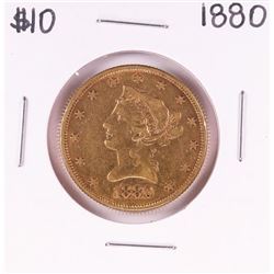 1880 $10 Liberty Head Eagle Gold Coin