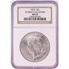 Image 1 : 1922 $1 Peace Silver Dollar Coin NGC MS65