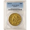 Image 1 : 1873-S Closed 3 $20 Liberty Head Double Eagle Gold Coin PCGS XF40