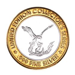 .999 Silver St. Croix Chippewa Indians Wisconsin $10 Limited Edition Gaming Token