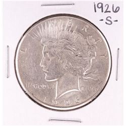 1926-S $1 Peace Silver Dollar Coin