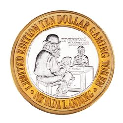 .999 Silver Nevada Landing Jean, NV $10 Casino Limited Edition Gaming Token