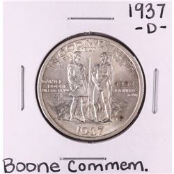 1937-D Boone Commemorative Half Dollar Coin