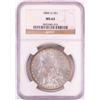 Image 1 : 1884-O $1 Morgan Silver Dollar Coin NGC MS63
