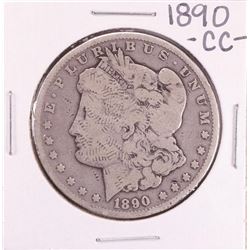 1890-CC $1 Morgan Silver Dollar Coin
