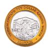 Image 1 : .999 Fine Silver Aladdin Resort & Casino Las Vegas $10 Limited Edition Gaming Token
