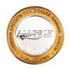 Image 2 : .999 Fine Silver Aladdin Resort & Casino Las Vegas $10 Limited Edition Gaming Token