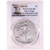 Image 1 : 2016-P $1 American Silver Eagle Coin PCGS Gem BU Struck at the Philadelphia Mint