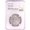 Image 1 : 1955 Franklin Half Dollar Coin NGC MS64FBL