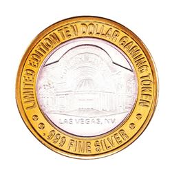 .999 Silver Golden Nugget Las Vegas, Nevada $10 Casino Limited Edition Gaming Token