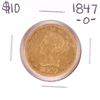 Image 1 : 1847-O $10 Liberty Head Eagle Gold Coin