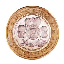 .999 Silver Fitzgerald's Casino & Hotel Reno, Nevada $10 Limited Edition Gaming Token