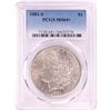 Image 1 : 1881-S $1 Morgan Silver Dollar Coin PCGS MS64+