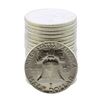 Image 2 : Roll of (20) Brilliant Uncirculated 1963 Franklin Half Dollar Coins
