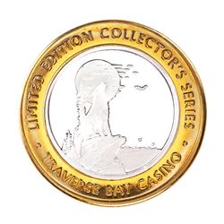 .999 Silver Traverse Bay Casino Peshawbestown, MI $10 Limited Edition Gaming Token