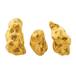 Lot of Gold Nuggets 2.92 Grams Gold Weight