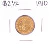 Image 1 : 1910 $2 1/2 Indian Head Quarter Eagle Gold Coin