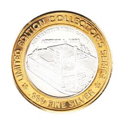 .999 Fine Silver Isle of Capri Casino Biloxi, MS $10 Limited Edition Gaming Token