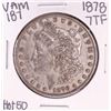Image 1 : 1878 7TF VAM 187 Hot 50 $1 Morgan Silver Dollar Coin