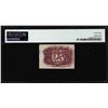 Image 2 : 1863 25 Cents Second Issue Fractional Note Fr.1283 PMG Choice Uncirculated 63