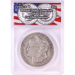 1921-S $1 Morgan Silver Dollar Coin ANACS Genuine