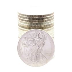 Roll of (20) Brilliant Uncirculated 1996 $1 American Silver Eagle Coins