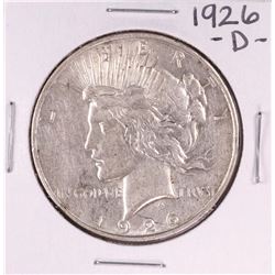 1926-D $1 Peace Silver Dollar Coin