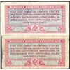 Image 2 : Lot of (2) Series 471 Military Payment Certificate Notes