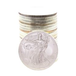 Roll of (20) Brilliant Uncirculated 1996 $1 American Silver Eagle Coins